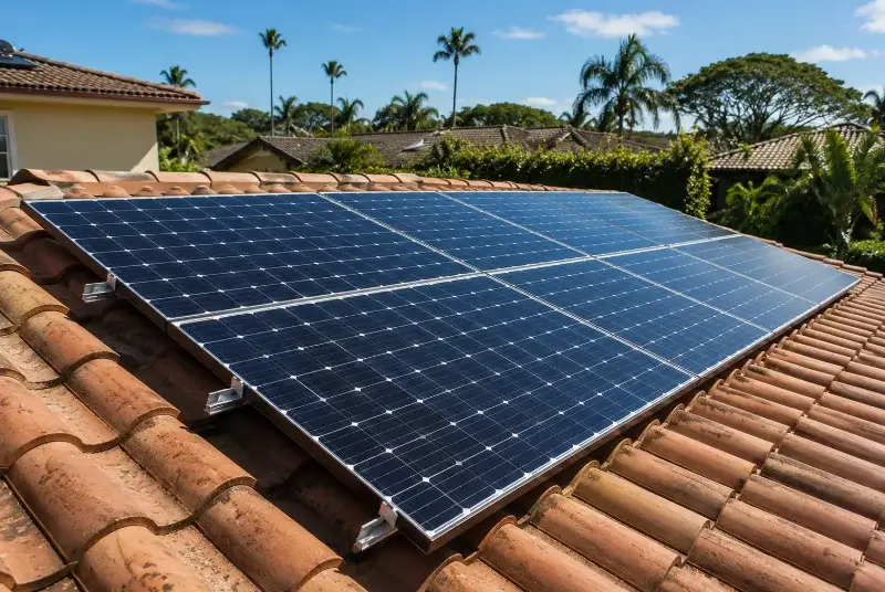 Installation de panneaux solaires à Vausseroux